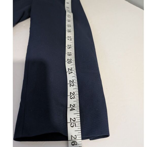 Men's Tailored Fit Blazer -Haggar H26- Blue Size 48RRR NWOT - Picture 5 of 11